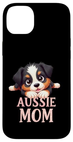 Aussie Mama Hund Australian Shepherd Mama Süßer Welpe Hülle für iPhone 14 Plus Aussie Mama Hund Australian Shepherd Mama Süßer Welpe Hülle für iPhone 14 Plus von Australian Shepherd Fun Designs