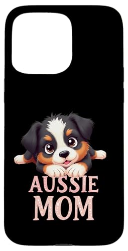 Aussie Mama Hund Australian Shepherd Mama Süßer Welpe Hülle für iPhone 15 Pro Max Aussie Mama Hund Australian Shepherd Mama Süßer Welpe Hülle für iPhone 15 Pro Max von Australian Shepherd Fun Designs