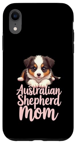 Aussie Mama Hund Australian Shepherd Mama Süßer Welpe Hülle für iPhone XR Aussie Mama Hund Australian Shepherd Mama Süßer Welpe Hülle für iPhone XR von Australian Shepherd Fun Designs