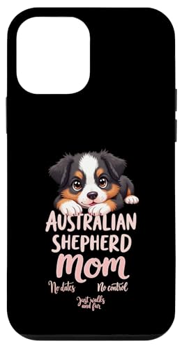 Lustiges Aussie Mom Dog Australian Shepherd Mama Humor Zitat Hülle für iPhone 12 mini von Australian Shepherd Fun Designs