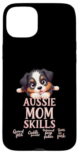 Lustiges Aussie Mom Dog Australian Shepherd Mama Humor Zitat Hülle für iPhone 15 Plus Lustiges Aussie Mom Dog Australian Shepherd Mama Humor Zitat Hülle für iPhone 15 Plus von Australian Shepherd Fun Designs