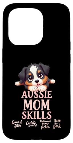 Lustiges Aussie Mom Dog Australian Shepherd Mama Humor Zitat Hülle für iPhone 15 Pro Lustiges Aussie Mom Dog Australian Shepherd Mama Humor Zitat Hülle für iPhone 15 Pro von Australian Shepherd Fun Designs