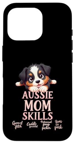 Lustiges Aussie Mom Dog Australian Shepherd Mama Humor Zitat Hülle für iPhone 16 Pro Lustiges Aussie Mom Dog Australian Shepherd Mama Humor Zitat Hülle für iPhone 16 Pro von Australian Shepherd Fun Designs