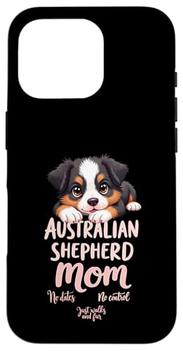 Lustiges Aussie Mom Dog Australian Shepherd Mama Humor Zitat Hülle für iPhone 16 Pro Lustiges Aussie Mom Dog Australian Shepherd Mama Humor Zitat Hülle für iPhone 16 Pro von Australian Shepherd Fun Designs