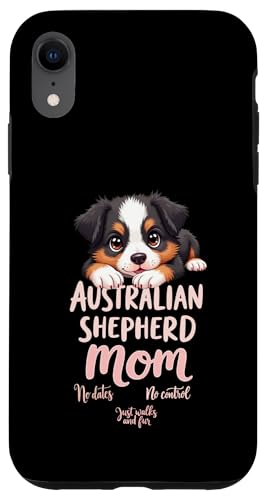 Lustiges Aussie Mom Dog Australian Shepherd Mama Humor Zitat Hülle für iPhone XR Lustiges Aussie Mom Dog Australian Shepherd Mama Humor Zitat Hülle für iPhone XR von Australian Shepherd Fun Designs