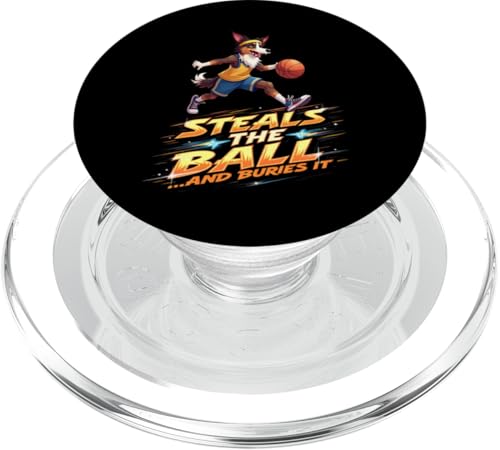 Lustiges Basketball-Geschenk für Australian Shepherd Hundeliebhaber PopSockets PopGrip für MagSafe Lustiges Basketball-Geschenk für Australian Shepherd Hundeliebhaber PopSockets PopGrip für MagSafe von Australian Shepherd Fun Designs