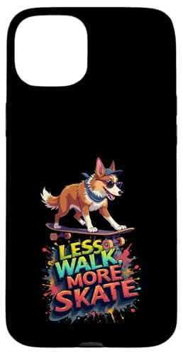 Lustiges Skateboarding-Geschenk für australische Schäferhundbesitzer Hülle für iPhone 15 Plus Lustiges Skateboarding-Geschenk für australische Schäferhundbesitzer Hülle für iPhone 15 Plus von Australian Shepherd Fun Designs