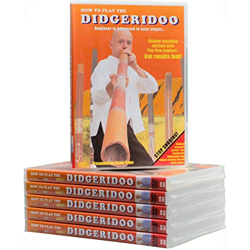 Australian Treasures - Didgeridoo-Zubehör - Didgeridoo DVD - Didgeridoo spielen - Zirkularatmung - Didgeridoo spielen gegen das Schnarchen von Australian Treasures