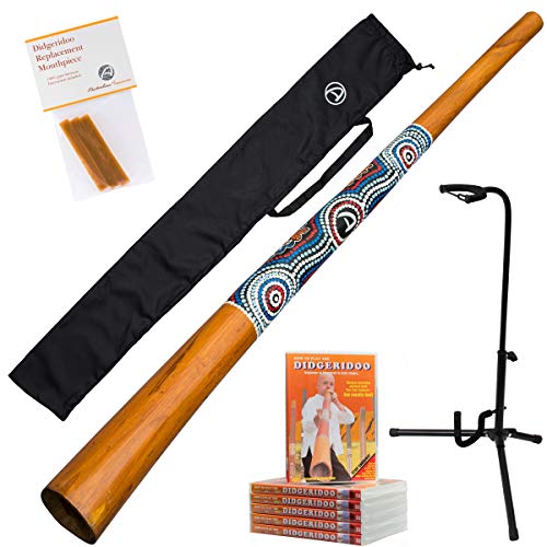Australian Treasures - Holz Didgeridoo - DVD - Bienenwachs - didgeridooTasche - didgeridoo-Stative Australian Treasures - Holz Didgeridoo - DVD - Bienenwachs - didgeridooTasche - didgeridoo-Stative von Australian Treasures