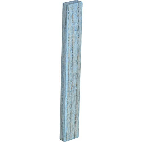 Verglasungsklötze Fensterunterleger 80x12x5 Glasklötze Esche lackiert blau von Austria