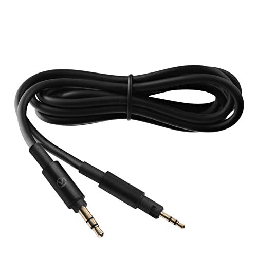 Austrian Audio Audio-Kabel mit 3,5mm Klinkenstecker (Länge 1,4m, Bajonettverschluss Hörerseitig), Anschlusskabel für Austrian Audio Hi-X15 Kopfhörer, schwarz von Austrian Audio