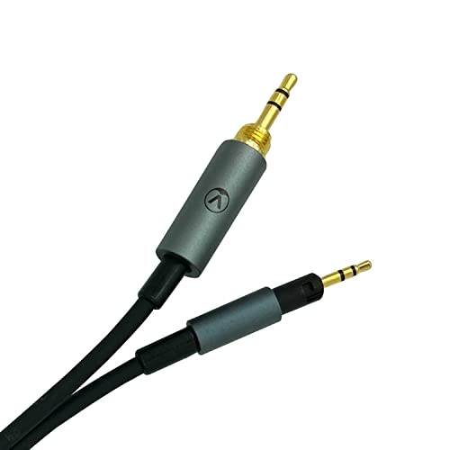 Austrian Audio HXC1M2 Audio-Kabel mit 3,5 mm Klinkenstecker und Schraubgewindesicherung (Länge: 1,2 m, Bajonettverschluss Hörerseitig, Anschlusskabel für HiX-50/55 Kopfhörer), Schwarz von Austrian Audio