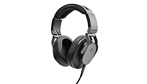 Austrian Audio Hi-X55 Kopfhörer, ohrumschließende Headphones (hoher Komfort durch Slow-Retention-Ohrpolster, maximale Flexibilität, 3,5 mm Klinkenanschluss, inkl. Adapter auf 6,3 mm), Schwarz von Austrian Audio