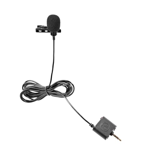 Austrian Audio MiCreator Y-Lav Mikrofon, Lavalier Mikrofon mit Kopfhöreranschluss, Ansteckmikrofon (perfekte Ergänzung für das MiCreator Studio, Mikrofon Klip, ideal für Interview Situationen) von Austrian Audio