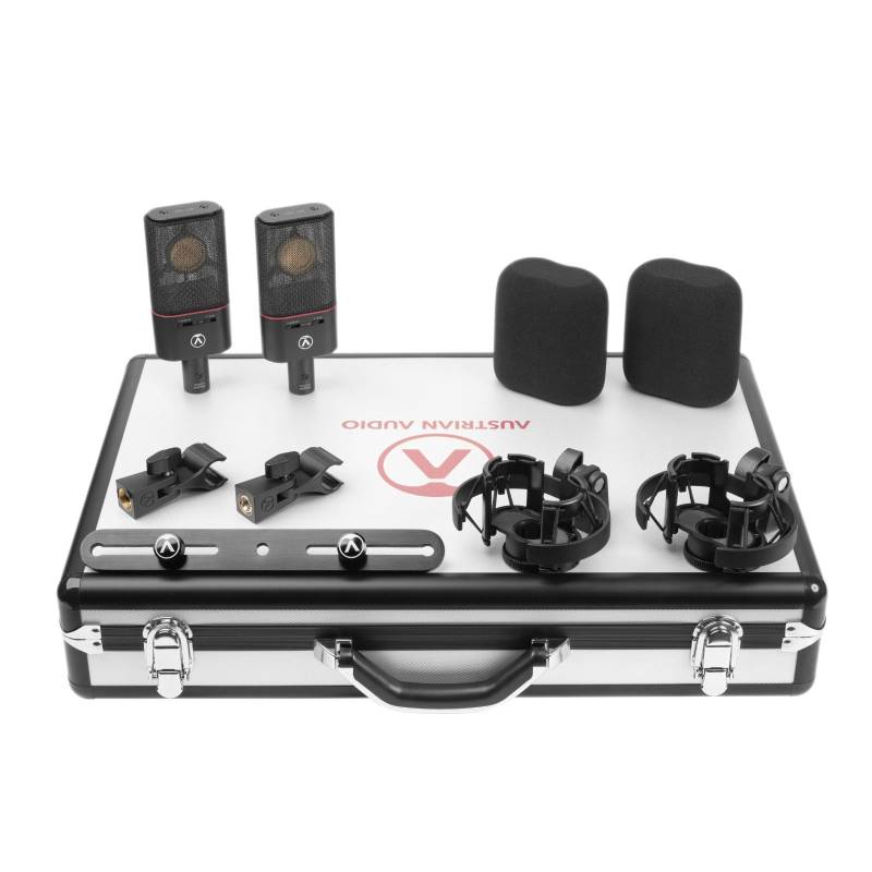 Austrian Audio OC18 Dual Set Plus Large-Diaphragm Condenser Microphone (Stereo Pair) von Austrian Audio