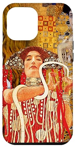 Hülle für iPhone 15 Pro Max Gustav Klimt Gemälde Kunstsammlung Collage Kunst von Austrian art