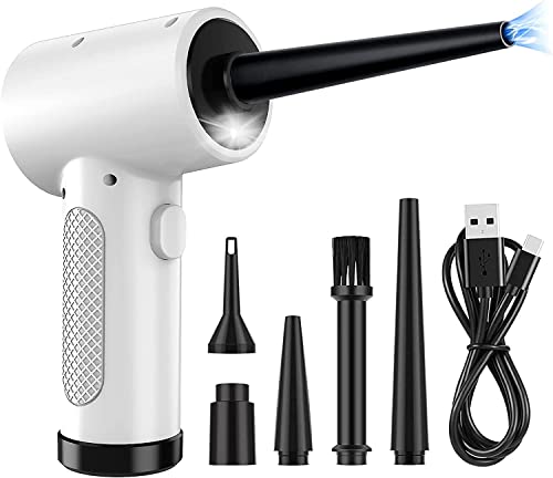 3-in-1 Elektrische Staubgebläse Druckluft, Tastatur Reinigung, Air Duster Luftdruckspray mit LED-Licht, Tastatur Reinigung Druckluft Luftspray für Laptop, Sofa, Auto,Bürogeräte 3-in-1 Elektrische Staubgebläse Druckluft, Tastatur Reinigung, Air Duster Luftdruckspray mit LED-Licht, Tastatur Reinigung Druckluft Luftspray für Laptop, Sofa, Auto,Bürogeräte von Autbye