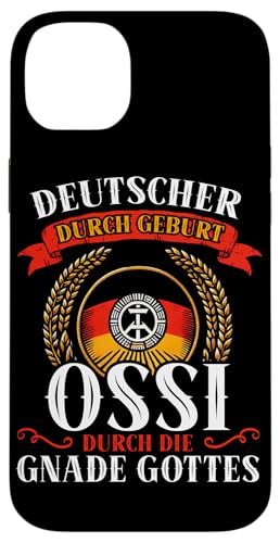 Deutscher Durch Geburt Ossi Durch Die Gnade Gottes Hülle für iPhone 14 Plus Deutscher Durch Geburt Ossi Durch Die Gnade Gottes Hülle für iPhone 14 Plus von Authentisches Ostdeutschland Design Für Deutsche