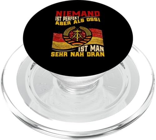 Niemand Ist Perfekt Aber Als Ossi Ist Man Sehr Nah Dran PopSockets PopGrip für MagSafe Niemand Ist Perfekt Aber Als Ossi Ist Man Sehr Nah Dran PopSockets PopGrip für MagSafe von Authentisches Ostdeutschland Design Für Deutsche