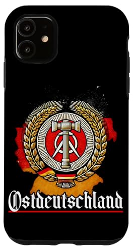 Ostdeutschland Ossi Stolz Retro Erbe Traditionen Grafik Hülle für iPhone 11 von Authentisches Ostdeutschland Design Für Deutsche