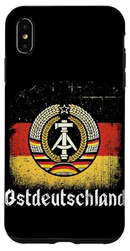 Ostdeutschland Ossi Stolz Retro Erbe Traditionen Grafik Hülle für iPhone XS Max von Authentisches Ostdeutschland Design Für Deutsche