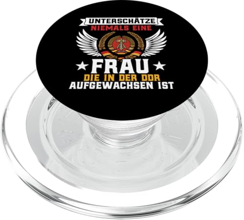 Ostdeutschland Ossi Stolz Retro Erbe Traditionen Grafik PopSockets PopGrip für MagSafe Ostdeutschland Ossi Stolz Retro Erbe Traditionen Grafik PopSockets PopGrip für MagSafe von Authentisches Ostdeutschland Design Für Deutsche