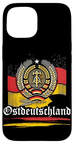 Ostdeutschland Stolz Retro Erbe Traditionen Grafik Hülle für iPhone 15 von Authentisches Ostdeutschland Design Für Deutsche
