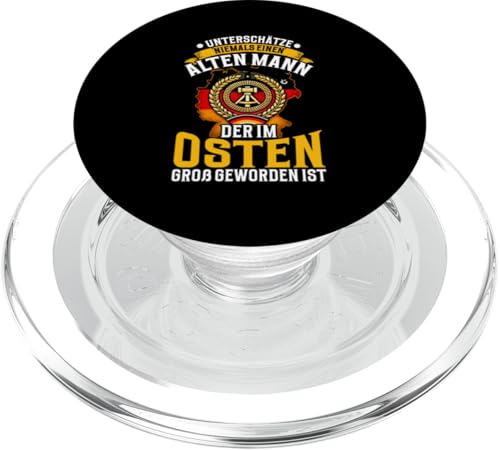 Ostdeutschland Stolz Retro Erbe Traditionen Grafik Ossi PopSockets PopGrip für MagSafe Ostdeutschland Stolz Retro Erbe Traditionen Grafik Ossi PopSockets PopGrip für MagSafe von Authentisches Ostdeutschland Design Für Deutsche