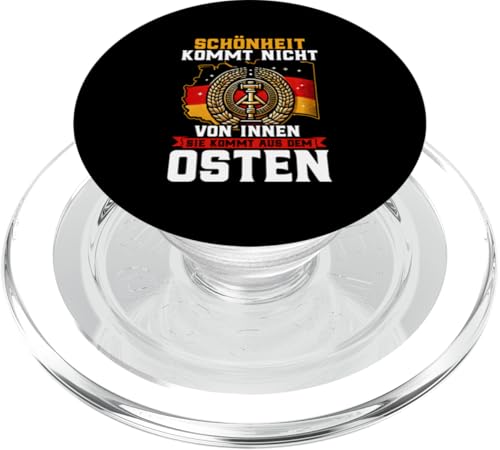Schönheit Kommt Nicht Von Innen Sie Kommt Aus Dem Osten PopSockets PopGrip für MagSafe Schönheit Kommt Nicht Von Innen Sie Kommt Aus Dem Osten PopSockets PopGrip für MagSafe von Authentisches Ostdeutschland Design Für Deutsche