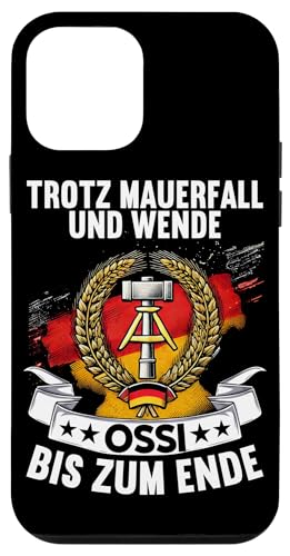 Trotz Mauerfall Und Wende Ossi Bis Zum Ende Ostdeutschland Hülle für iPhone 12 mini von Authentisches Ostdeutschland Design Für Deutsche