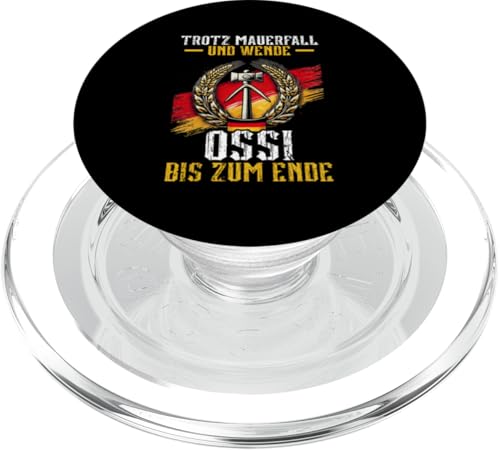 Trotz Mauerfall Und Wende Ossi Bis Zum Ende Ostdeutschland PopSockets PopGrip für MagSafe Trotz Mauerfall Und Wende Ossi Bis Zum Ende Ostdeutschland PopSockets PopGrip für MagSafe von Authentisches Ostdeutschland Design Für Deutsche