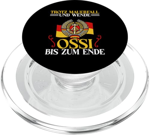 Trotz Mauerfall Und Wende Ossi Bis Zum Ende Ostdeutschland PopSockets PopGrip für MagSafe Trotz Mauerfall Und Wende Ossi Bis Zum Ende Ostdeutschland PopSockets PopGrip für MagSafe von Authentisches Ostdeutschland Design Für Deutsche