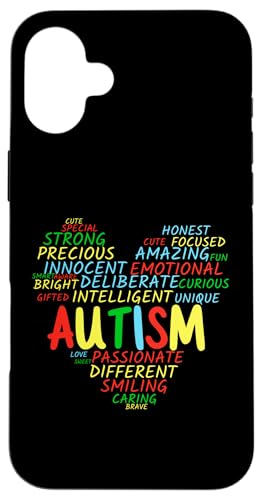 Autismus-Bewusstsein Hülle für iPhone 16 Plus Autismus-Bewusstsein Hülle für iPhone 16 Plus von Autism Awareness Kids Support Squad