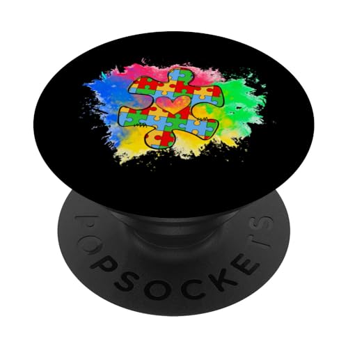 Autismus-Bewusstsein PopSockets Klebender PopGrip Autismus-Bewusstsein PopSockets Klebender PopGrip von Autism Awareness Kids Support Squad