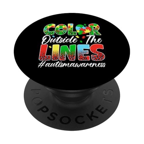 Autismus-Bewusstsein PopSockets Klebender PopGrip Autismus-Bewusstsein PopSockets Klebender PopGrip von Autism Awareness Kids Support Squad