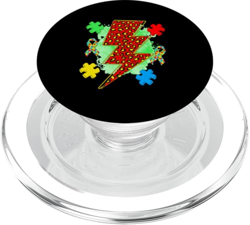 Autismus-Bewusstsein PopSockets PopGrip für MagSafe Autismus-Bewusstsein PopSockets PopGrip für MagSafe von Autism Awareness Kids Support Squad