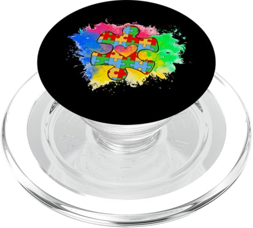 Autismus-Bewusstsein PopSockets PopGrip für MagSafe Autismus-Bewusstsein PopSockets PopGrip für MagSafe von Autism Awareness Kids Support Squad