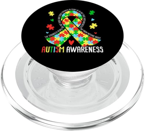 Autismus-Bewusstsein PopSockets PopGrip für MagSafe Autismus-Bewusstsein PopSockets PopGrip für MagSafe von Autism Awareness Kids Support Squad