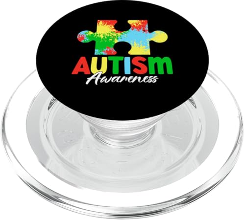 Autismus-Bewusstsein PopSockets PopGrip für MagSafe Autismus-Bewusstsein PopSockets PopGrip für MagSafe von Autism Awareness Kids Support Squad