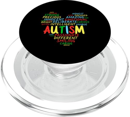 Autismus-Bewusstsein PopSockets PopGrip für MagSafe Autismus-Bewusstsein PopSockets PopGrip für MagSafe von Autism Awareness Kids Support Squad
