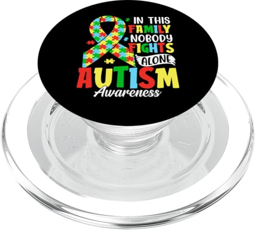 Autismus-Bewusstsein PopSockets PopGrip für MagSafe Autismus-Bewusstsein PopSockets PopGrip für MagSafe von Autism Awareness Kids Support Squad