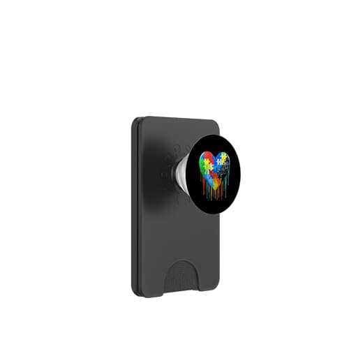 Autismus-Bewusstsein PopSockets PopWallet für MagSafe Autismus-Bewusstsein PopSockets PopWallet für MagSafe von Autism Awareness Kids Support Squad