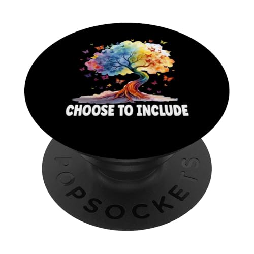 Autismus-Bewusstsein Wählen Sie ein, um einzuschließen PopSockets Klebender PopGrip Autismus-Bewusstsein Wählen Sie ein, um einzuschließen PopSockets Klebender PopGrip von Autism Awareness Kids Support Squad