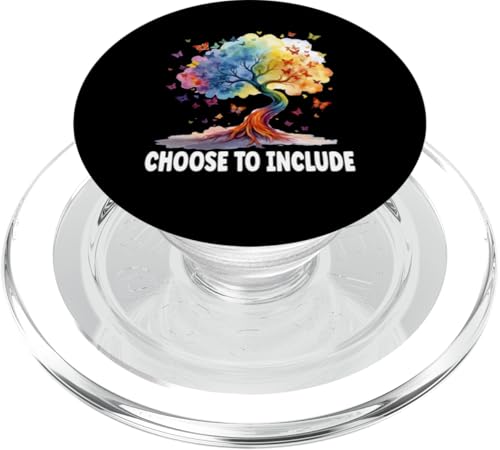Autismus-Bewusstsein Wählen Sie ein, um einzuschließen PopSockets PopGrip für MagSafe Autismus-Bewusstsein Wählen Sie ein, um einzuschließen PopSockets PopGrip für MagSafe von Autism Awareness Kids Support Squad