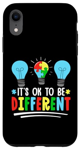 Es ist in Ordnung, ein anderes Autismus-Bewusstsein zu sein Hülle für iPhone XR Es ist in Ordnung, ein anderes Autismus-Bewusstsein zu sein Hülle für iPhone XR von Autism Awareness Kids Support Squad