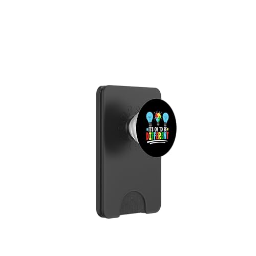 Es ist in Ordnung, ein anderes Autismus-Bewusstsein zu sein PopSockets PopWallet für MagSafe Es ist in Ordnung, ein anderes Autismus-Bewusstsein zu sein PopSockets PopWallet für MagSafe von Autism Awareness Kids Support Squad