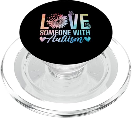 Lieben Sie jemanden mit Autismus-Bewusstsein PopSockets PopGrip für MagSafe Lieben Sie jemanden mit Autismus-Bewusstsein PopSockets PopGrip für MagSafe von Autism Awareness Kids Support Squad