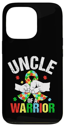 Onkel eines Kriegers: Autismusbewusstsein Hülle für iPhone 13 Pro von Autism Awareness Kids Support Squad
