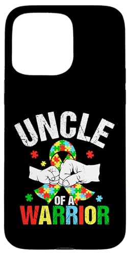 Onkel eines Kriegers: Autismusbewusstsein Hülle für iPhone 15 Pro Max Onkel eines Kriegers: Autismusbewusstsein Hülle für iPhone 15 Pro Max von Autism Awareness Kids Support Squad