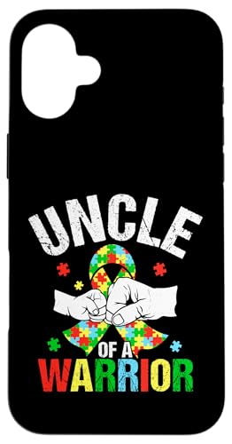 Onkel eines Kriegers: Autismusbewusstsein Hülle für iPhone 16 Plus Onkel eines Kriegers: Autismusbewusstsein Hülle für iPhone 16 Plus von Autism Awareness Kids Support Squad
